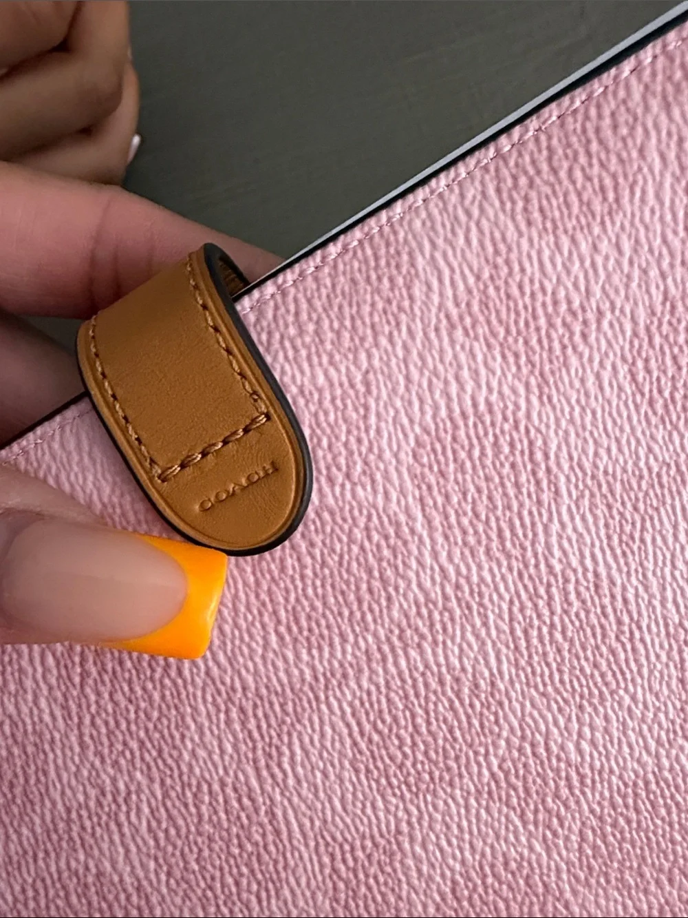 NWT Coach Powder Pink Notebook In Signature Canvas